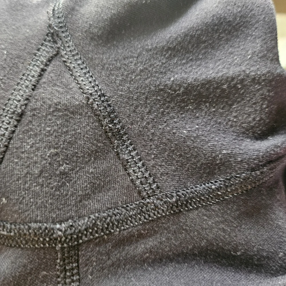 💜 Lululemon sz6 Wunder Under Crop 21" in black - Picture 9 of 10